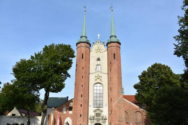 Gdansk Polsko Srpna 2019 Oliwská Katedrála Polském Gdaňsku — Stock fotografie