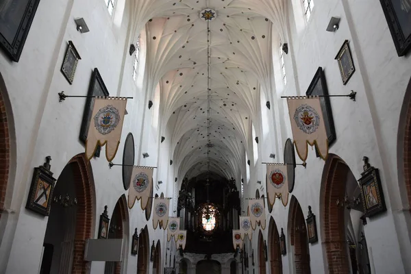 Gdansk Poland Aug Polonya Nın Gdansk Kentindeki Oliwa Katedrali Ağustos — Stok fotoğraf