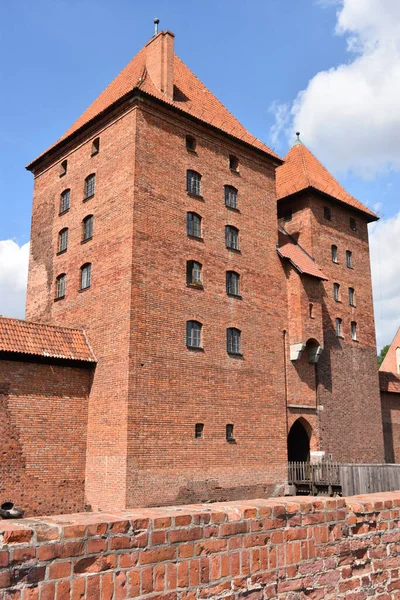 Castello Malbork Malbork Polonia — Foto Stock