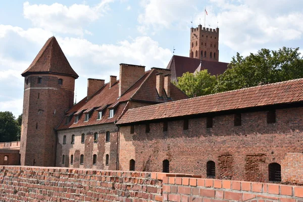 波兰Malbork的Malbork城堡 — 图库照片