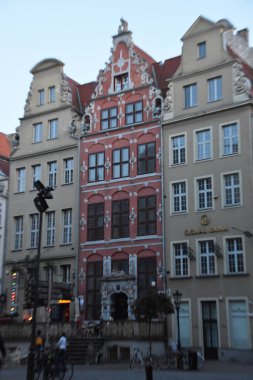 GDANSK, POLAND - 20 Ağustos 2019 'da Polonya' nın Gdansk şehrinde görüldüğü gibi.