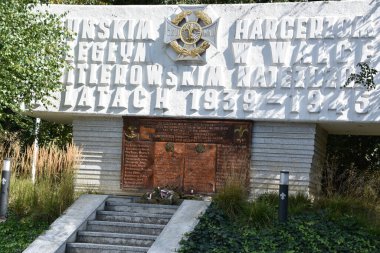 GDYNIA, POLAND - 23 AUG: Polonya 'nın Gdynia kentindeki Katolik Meryem Kilisesi, 23 Ağustos 2019' da görüldüğü üzere, Polonya Kraliçesi..