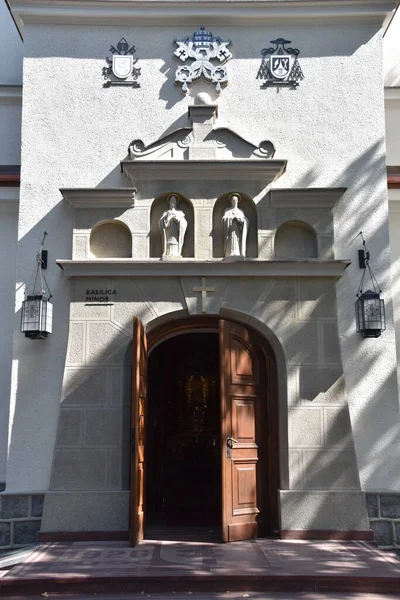 Gdynia Poland Aug 2019年8月23日在波兰格丁尼亚的圣母玛利亚罗马天主教教区的圣玛丽教堂 — 图库照片
