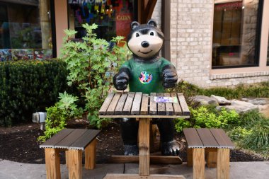 PIGEON Forge, TN - 12 Nisan 2022 'de Tennessee' deki Pigeon Forge Adası. 