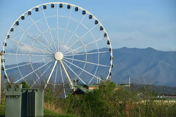 Pigeon Forge Apr Great Smoky Mountain Wheel Island Pigeon Forge — Stock Photo, Image