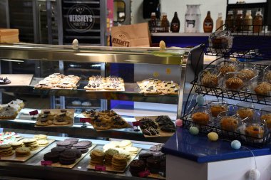 17 Nisan 2022 'de Hershey, Pennsylvania' da görülen Hersheys Çikolata Dünyası..