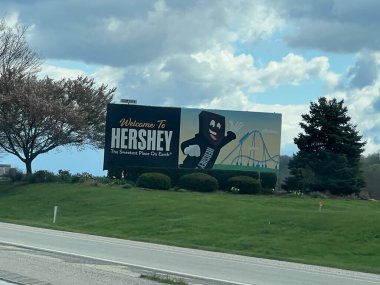 17 Nisan 2022 'de Hershey, Pennsylvania' da görülen Hersheys Çikolata Dünyası..