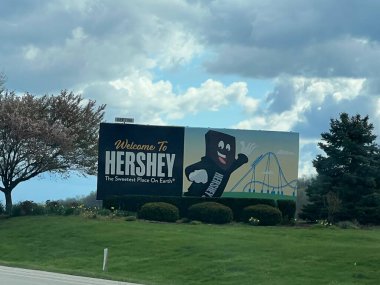 17 Nisan 2022 'de Hershey, Pennsylvania' da görülen Hersheys Çikolata Dünyası..