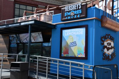 Hersheys Smores 17 Nisan 2022 'de Hershey, Pennsylvania' daki Hersheys Çikolata Dünyası 'nda görüldü..