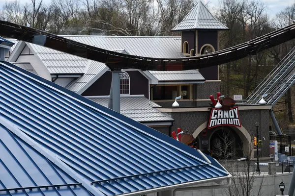 17 Nisan 2022 'de Hershey' s Çikolata Dünyası 'ndaki Hershey Parkı' nda görüldü..