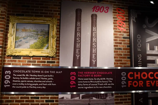 Hersheys Çikolata Turu, 17 Nisan 2022 'de Hershey, Pennsylvania' daki Hersheys Çikolata Dünyası 'nda görüldü..
