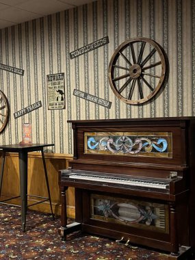 14 Nisan 2023 'te Tennessee, Pigeon Forge' da Dolly Partons Stampede görüldü..