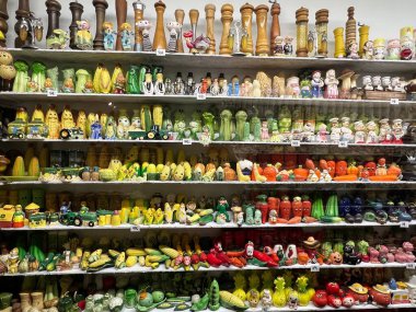 GATLINBURG TN - 10 Nisan 2022 'de Gatlinburg, Tennessee' deki Salt & Pepper Müzesi.