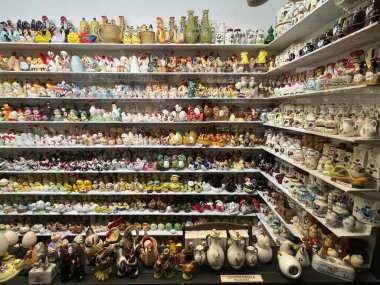 GATLINBURG TN - 10 Nisan 2022 'de Gatlinburg, Tennessee' deki Salt & Pepper Müzesi.