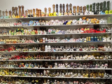 GATLINBURG TN - 10 Nisan 2022 'de Gatlinburg, Tennessee' deki Salt & Pepper Müzesi.