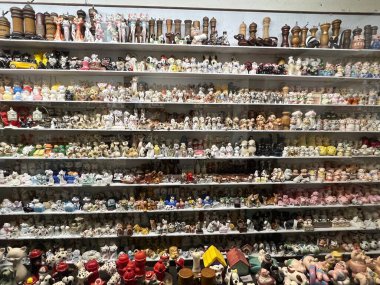 GATLINBURG TN - 10 Nisan 2022 'de Gatlinburg, Tennessee' deki Salt & Pepper Müzesi.