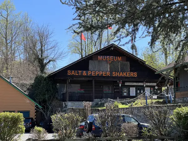 Gatlinburg Abr Salt Pepper Shaker Museum Gatlinburg Tennessee Visto Desde —  Fotos de Stock