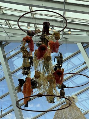 ROANOKE VA - 16 Nisan 2022 'de Roanoke, Virginia' daki Taubman Sanat Müzesi.