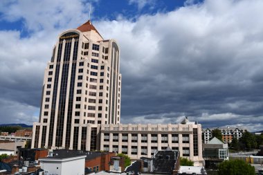 Roanoke, Virginia 'daki Wells Fargo ofis binası, 4 Eylül 2023' te görüldüğü gibi..