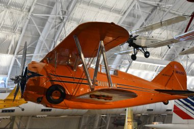 Chantilly, Virginia 'daki Smithsonian Hava ve Uzay Müzesi' nin bir parçası olan Steven F Udvar-Hazy Center 'da 3..