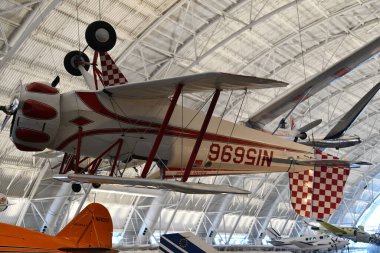 Chantilly, Virginia 'daki Smithsonian Hava ve Uzay Müzesi' nin bir parçası olan Steven F Udvar-Hazy Center 'da 3..