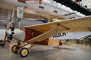 Chantilly, Virginia 'daki Smithsonian Hava ve Uzay Müzesi' nin bir parçası olan Steven F Udvar-Hazy Center 'da 3..
