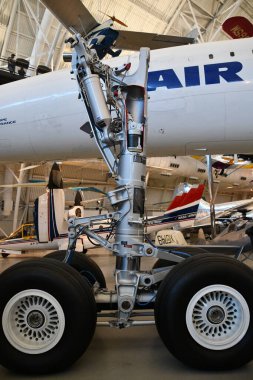 Chantilly, Virginia 'daki Smithsonian Hava ve Uzay Müzesi' nin bir parçası olan Steven F Udvar-Hazy Center 'da 3..