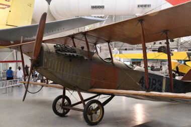 Chantilly, Virginia 'daki Smithsonian Hava ve Uzay Müzesi' nin bir parçası olan Steven F Udvar-Hazy Center 'da 3..