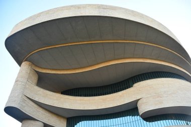 WASHINGTON DC - 3. SEP: 3 Sep 2023 'te görüldüğü üzere Washington DC' deki Amerikan Yerlileri Ulusal Müzesi.