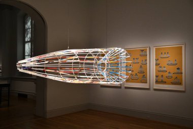 Washington DC 'deki Smithsonian Amerikan Sanat Müzesi' nden Renwick Galerisi, 3 Eylül 2023.