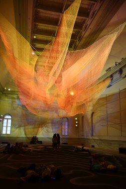 Washington DC 'deki Smithsonian Amerikan Sanat Müzesi' nden Renwick Galerisi, 3 Eylül 2023.