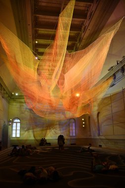 Washington DC 'deki Smithsonian Amerikan Sanat Müzesi' nden Renwick Galerisi, 3 Eylül 2023.
