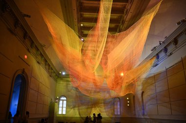 Washington DC 'deki Smithsonian Amerikan Sanat Müzesi' nden Renwick Galerisi, 3 Eylül 2023.