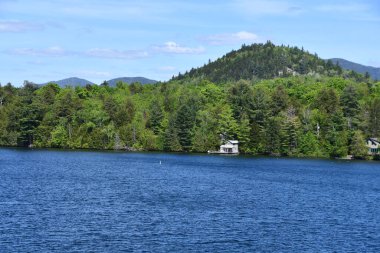 New York Eyaleti, ABD 'de Lake Placid manzarası