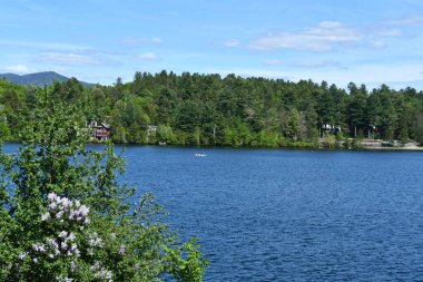 New York Eyaleti, ABD 'de Lake Placid manzarası