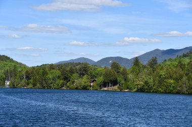 New York Eyaleti, ABD 'de Lake Placid manzarası