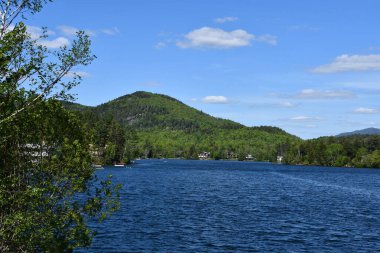 New York Eyaleti, ABD 'de Lake Placid manzarası