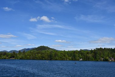 New York Eyaleti, ABD 'de Lake Placid manzarası