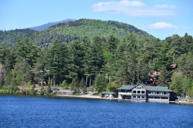New York Eyaleti, ABD 'de Lake Placid manzarası