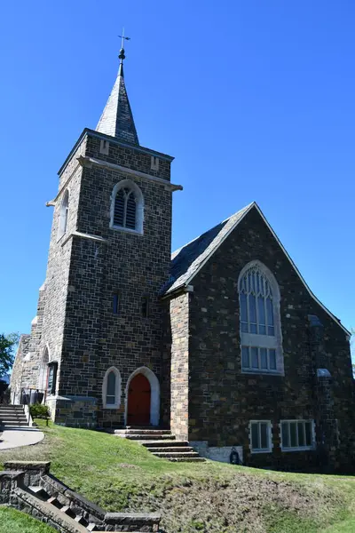 Lake Placid, New York, ABD 'deki Adirondack Community Church, 29 Mayıs 2021' de görüldü..