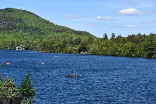 New York Eyaleti, ABD 'de Lake Placid manzarası