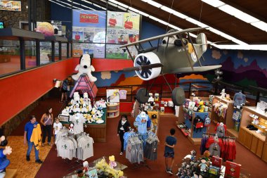 Santa Rosa ROSA CA - 11 Ağustos 2023 'te Santa Rosa, Kaliforniya' daki Charles M Schulz Müzesi ve Araştırma Merkezi 'nde görüldü..