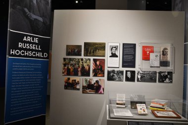 SACRAMENTO CA - 19 AUG: California Hall of Fame, Kaliforniya Sacramento Müzesi 'nde sergi, 19 Ağustos 2023.