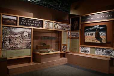 SACRAMENTO CA - 19 AUG: 19 Ağustos 2023 'te Kaliforniya Sacramento Müzesinde görüldüğü gibi.