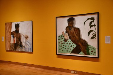 SEATTLE WA - 20 AUG Washington Eyaleti Seattle Sanat Müzesinde sergi, 20 Ağustos 2023.