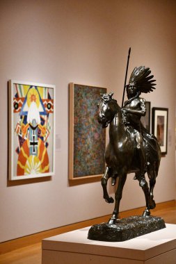 SEATTLE WA - 20 AUG Washington Eyaleti Seattle Sanat Müzesinde sergi, 20 Ağustos 2023.