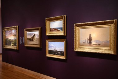 SEATTLE WA - 20 AUG Washington Eyaleti Seattle Sanat Müzesinde sergi, 20 Ağustos 2023.