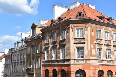 WARsaw, POLAND - 11 Ağustos 2019 'da Polonya' nın Varşova şehrinde görüldüğü gibi.