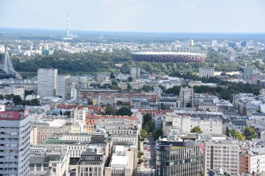 WARsaw, POLAND - 17 AUG Polonya Varşova Ulusal Stadyumu, 17 Ağustos 2019.
