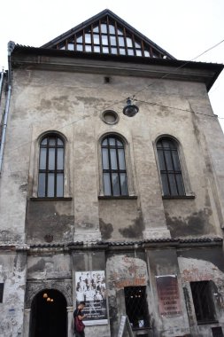 KRAKOW, POLAND - 13 AUG: 13 Ağustos 2019 'da Polonya' nın Krakow şehrinde görüldüğü gibi.